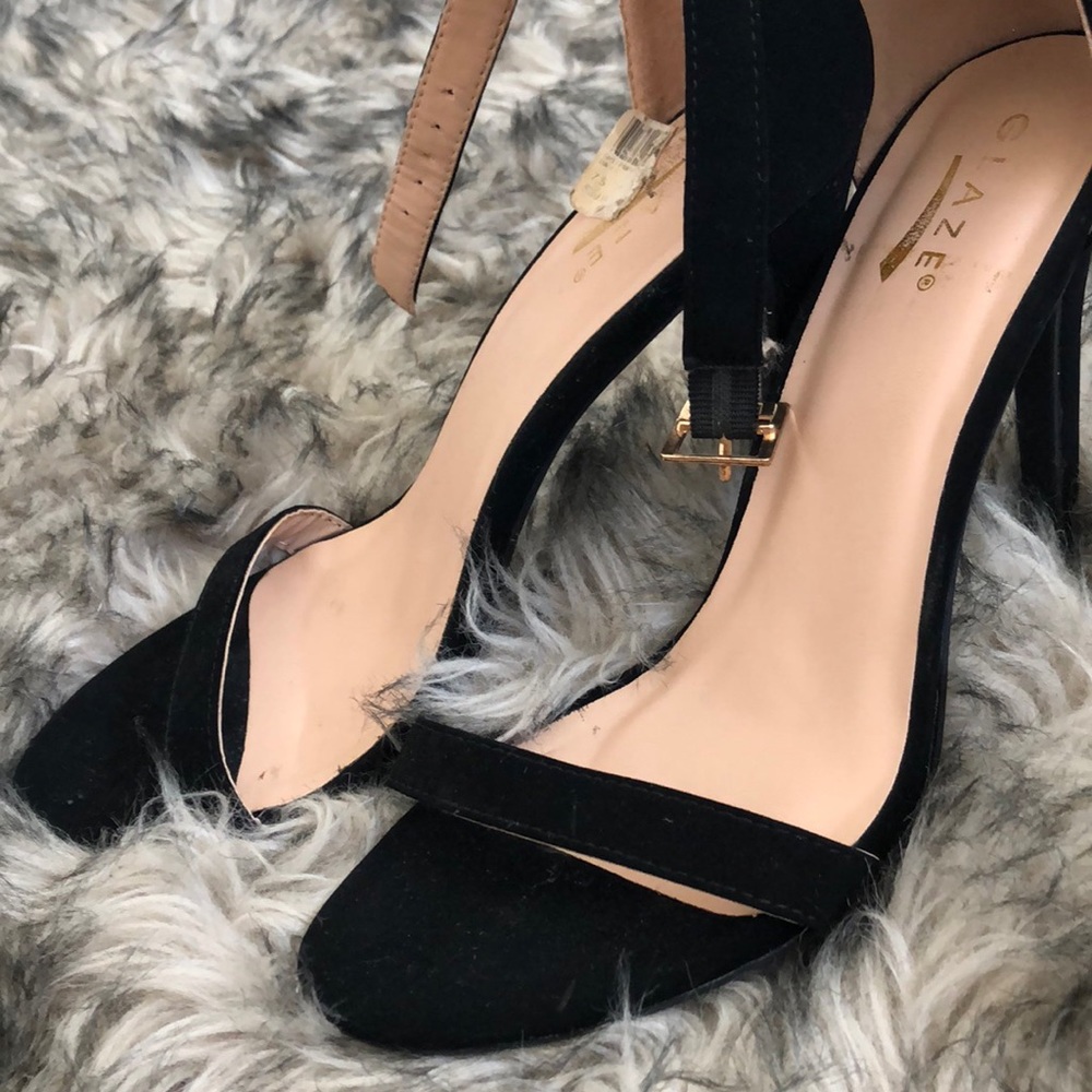 Black heels